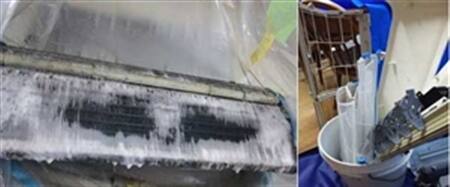 エアコン完全分解洗浄ダイキンAN22LCS(簡易オーバーホール)