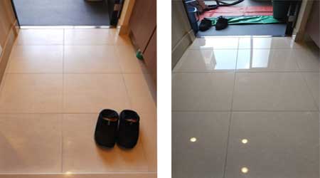 玄関大理石タイル