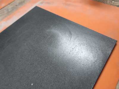 山西黒御影石研磨前